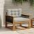 Canapea Medie pentru Exterior natural GartenMobel Dekor