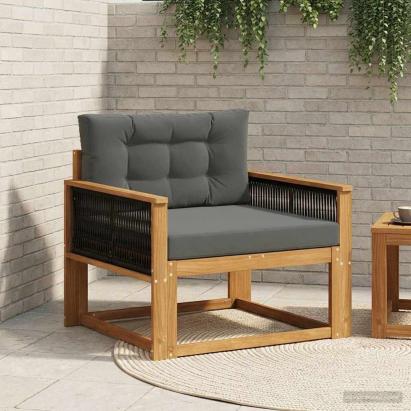 Canapea Medie pentru Exterior natural GartenMobel Dekor