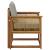 Canapea de exterior Lemn Solid de Acacia natural GartenMobel Dekor