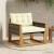 Set de canapele de exterior Lemn solid de Acacia și Textilene GartenMobel Dekor