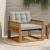 Set de canapele de exterior Lemn solid de Acacia și Textilene GartenMobel Dekor