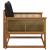 Set de canapele de exterior Lemn solid de Acacia și Textilene GartenMobel Dekor