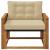 Set de canapele de exterior Lemn solid de Acacia și Textilene GartenMobel Dekor