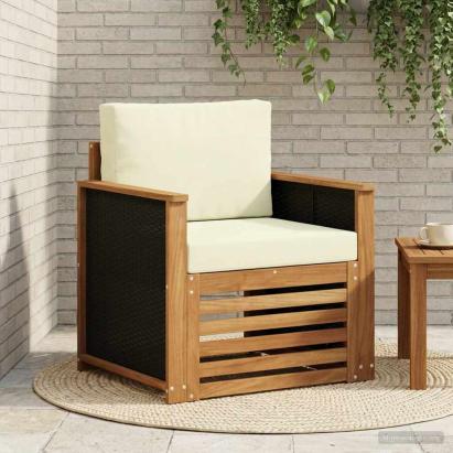 Canapea Medie pentru Exterior natural GartenMobel Dekor