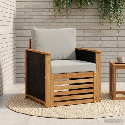Canapea Medie pentru Exterior natural GartenMobel Dekor