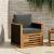 Canapea Medie pentru Exterior natural GartenMobel Dekor