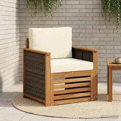 Canapea Medie pentru Exterior natural GartenMobel Dekor