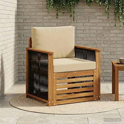 Canapea Medie pentru Exterior natural GartenMobel Dekor