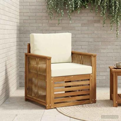 Canapea Medie pentru Exterior natural GartenMobel Dekor