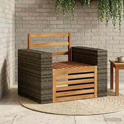 Canapea Medie pentru Exterior natural GartenMobel Dekor