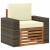 Canapea Medie pentru Exterior natural GartenMobel Dekor