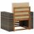 Canapea Medie pentru Exterior Lemn Solid de Acacia natural GartenMobel Dekor