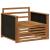 Canapea Medie pentru Exterior natural GartenMobel Dekor