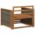 Canapea Medie pentru Exterior Lemn Solid de Acacia natural GartenMobel Dekor