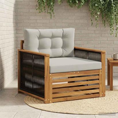 Canapea Medie pentru Exterior natural GartenMobel Dekor