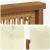 Canapea de exterior Lemn Solid de Acacia Natural și Crem GartenMobel Dekor
