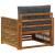Canapea Medie pentru Exterior natural GartenMobel Dekor