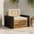 Canapea Medie pentru Exterior Lemn Solid de Acacia natural GartenMobel Dekor