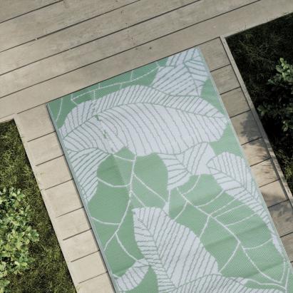 Covor de exterior, ARAKIL verde, 80x150 cm, PP GartenMobel Dekor