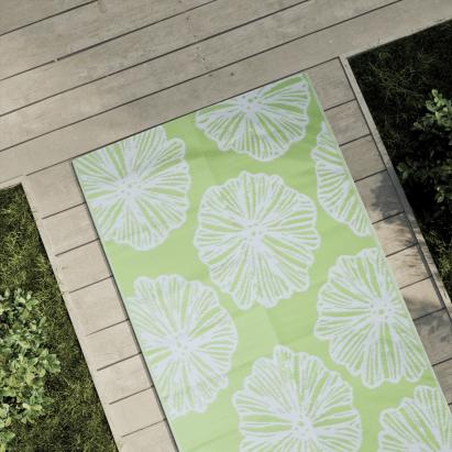 Covor de exterior, ARAKIL verde, 80x150 cm, PP GartenMobel Dekor