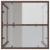Masă de bar de exterior, maro, 70x70x110 cm, poliratan GartenMobel Dekor