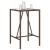 Masă de bar de exterior, maro, 70x70x110 cm, poliratan GartenMobel Dekor