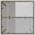 Masă de bar de exterior, gri, 70x70x110 cm, poliratan GartenMobel Dekor