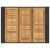 Masă bar grădină blat lemn acacia negru 105x80x110 cm poliratan GartenMobel Dekor