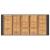 Masă bar grădină blat lemn acacia negru 185x80x110 cm poliratan GartenMobel Dekor