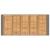 Masă bar grădină, blat lemn acacia, gri 185x80x110 cm poliratan GartenMobel Dekor