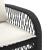 Set mobilier de grădină cu perne, 4 piese, negru, poliratan GartenMobel Dekor