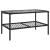 Set mobilier de grădină cu perne, 4 piese, negru, poliratan GartenMobel Dekor