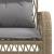 Set canapele de grădină, 4 piese, cu perne, bej, poliratan GartenMobel Dekor