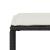 Set mobilier de grădină cu perne, 7 piese, negru, poliratan GartenMobel Dekor