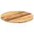 Blat de masă rotund, Ø 80x2,5 cm, lemn masiv de mango brut GartenMobel Dekor