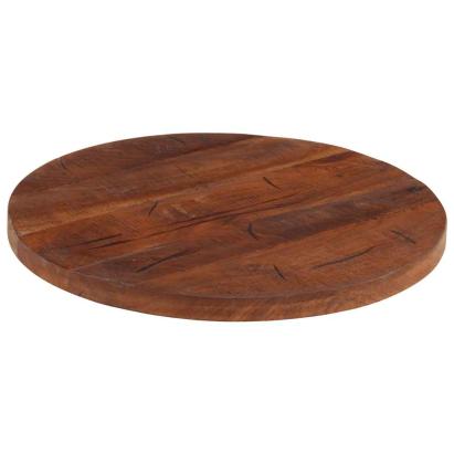 Blat de masă rotund, Ø 40x2,5 cm, lemn masiv reciclat GartenMobel Dekor