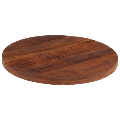 Blat de masă rotund, Ø 40x3,8 cm, lemn masiv reciclat GartenMobel Dekor