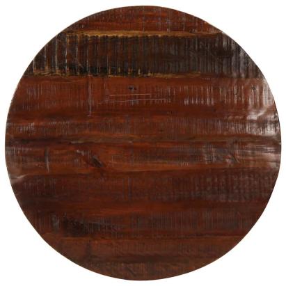 Blat de masă rotund, Ø 80x3,8 cm, lemn masiv reciclat GartenMobel Dekor