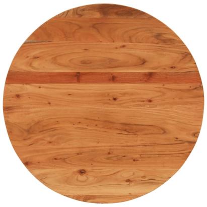 Blat de masă rotund, Ø80x3,8 cm, lemn masiv de acacia GartenMobel Dekor