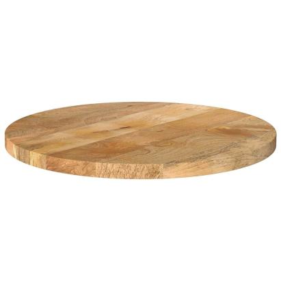 Blat de masă rotund, Ø 40x2,5 cm, lemn masiv de mango brut GartenMobel Dekor