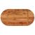 Blat de masă oval, 80x40x2,5 cm, lemn masiv de acacia GartenMobel Dekor