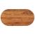 Blat de masă oval, 80x40x3,8 cm, lemn masiv de acacia GartenMobel Dekor