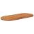 Blat de masă oval, 90x40x3,8 cm, lemn masiv de acacia GartenMobel Dekor