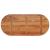 Blat de masă oval, 90x40x3,8 cm, lemn masiv de acacia GartenMobel Dekor