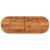 Blat de masă oval, 140x50x3,8 cm, lemn masiv de acacia GartenMobel Dekor