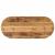 Blat de masă oval, 120x50x2,5 cm, lemn masiv mango brut GartenMobel Dekor