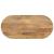 Blat de masă oval, 90x40x2,5 cm, lemn masiv de mango GartenMobel Dekor