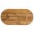 Blat de masă oval, 100x40x2,5 cm, lemn masiv de mango GartenMobel Dekor