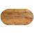 Blat de masă oval, 140x60x2,5 cm, lemn masiv de mango GartenMobel Dekor