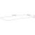 Blat de birou 110x50x2,5 cm dreptunghiular lemn masiv de acacia GartenMobel Dekor